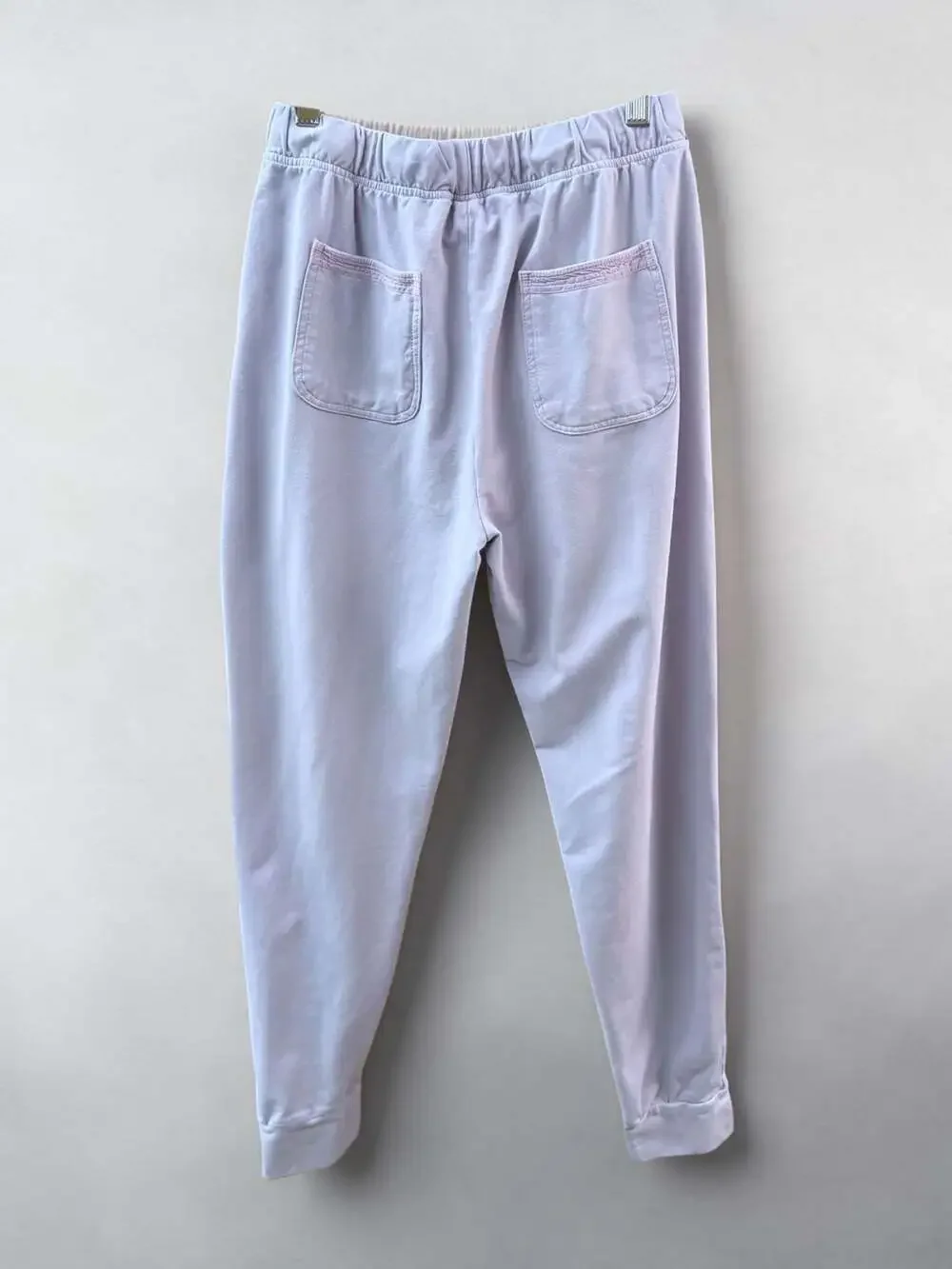Saturday Sunday by Anthropologie Lavender Textured Trim Joggers,‎ Size XS